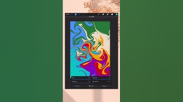 How to create easy retro background in Procreate #procreate #procreatetutorials #procreatetips
