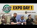 Shot show 2024 expo day 1  silencerco maxim defense nighthawk infiray outdoors atlas and more