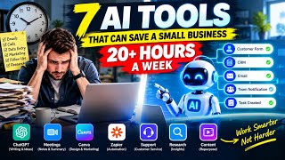 7 AI Tools That Can Save a Small Business 20+ Hours a Week My Full Ai Business Stack For Small Business 2026 Edition