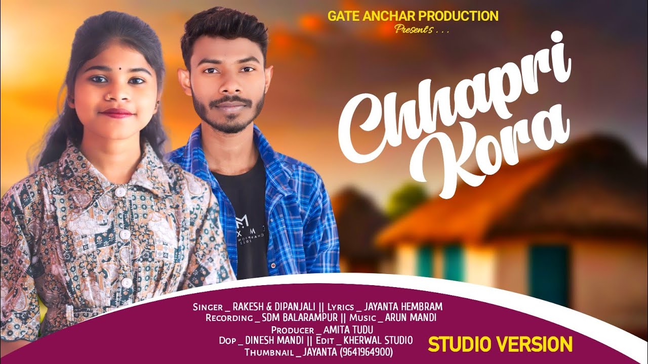 Chhapri Kora / New Santali Traditional Video Song 2025 / Santali Studio Version / Rakesh & Dipanjali