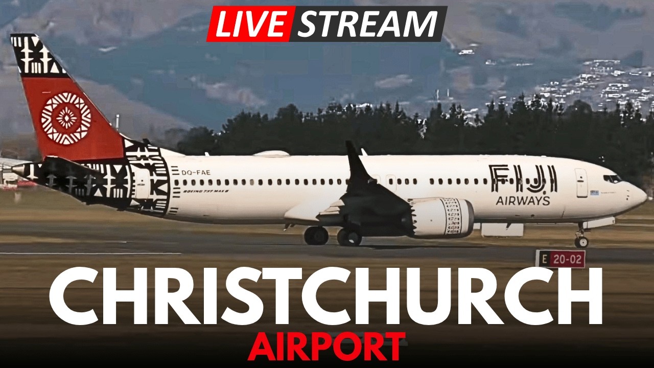 🔴 LIVE Planespotting - Christchurch Airport - 14 May 2026 ✈️