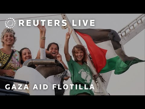 LIVE Humanitarian Aid Flotilla Sails To Gaza