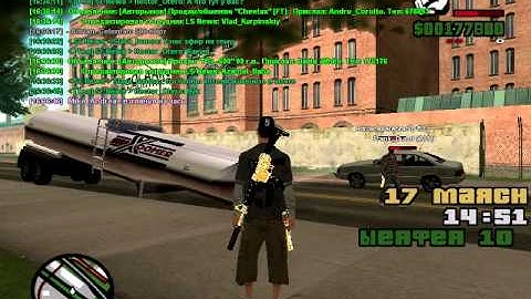 [Samp-RP.ru]Как читер фуры дальнобоев спавнит....