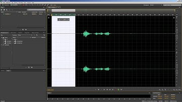 Adobe Audition CS6 Tutorial - Noise Reduction
