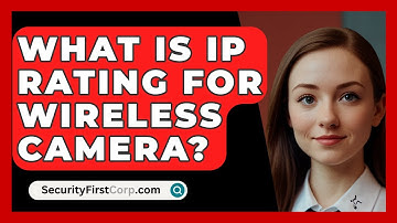 What Is IP Rating For Wireless Camera? - SecurityFirstCorp.com