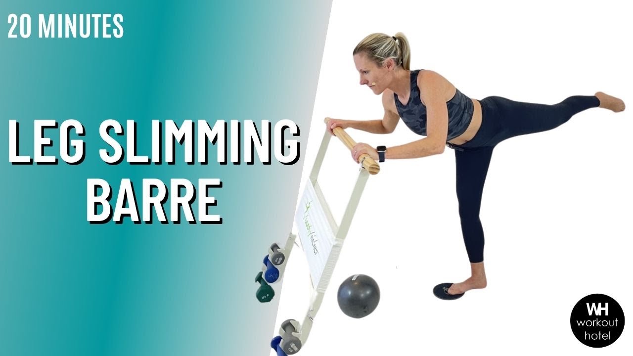 LEG SLIMMING BARRE WORKOUT 🔥(****GLIDERS & MINI BALL****)🔥 YouTube