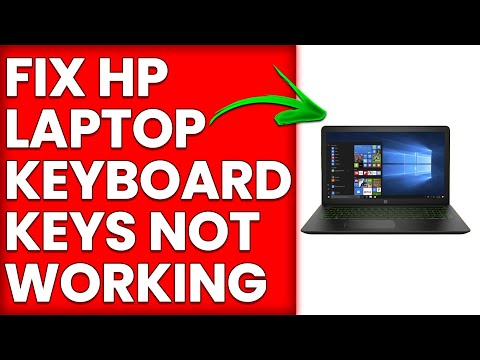 How To Fix HP Laptop Keyboard Keys Not Working (Simple Solutions You Can Try So Resolve The Issue)