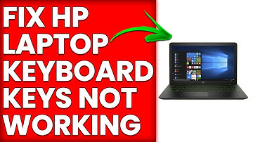 How To Fix HP Laptop Keyboard Keys Not Working (Simple Solutions You Can Try So Resolve The Issue)