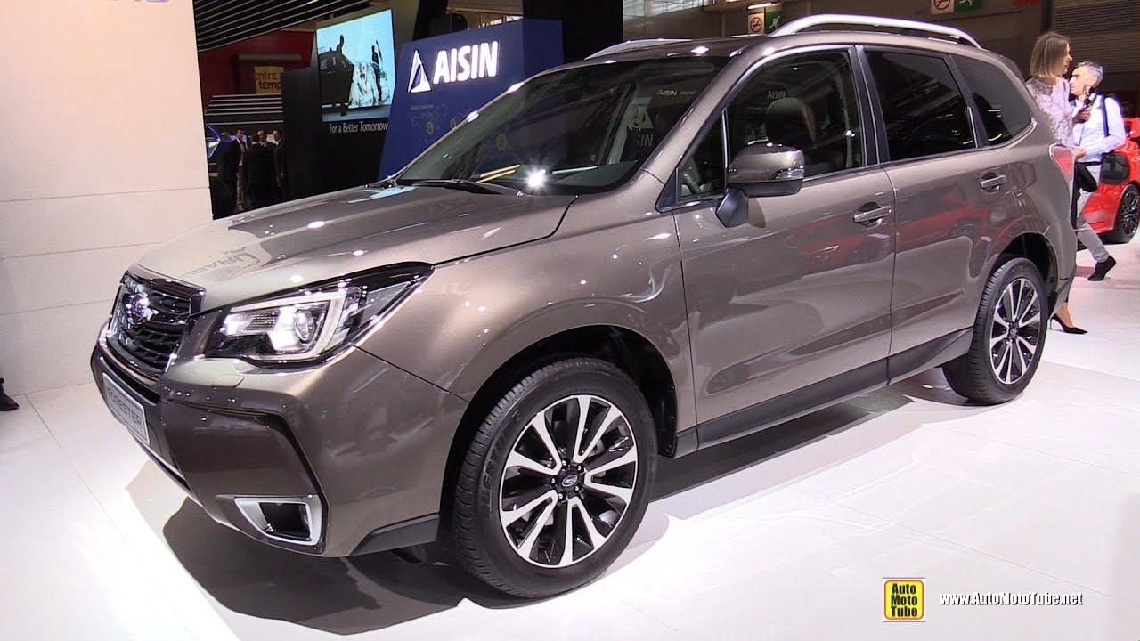 17 Subaru Forester 2 0d Sport Exclusive Exterior And Interior Walkaround 16 Paris Motor Show Youtube
