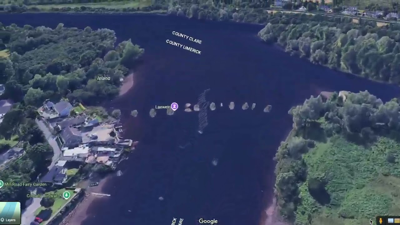 Shannon rowing club Annacotty to Cheevers car park in Limerick City by Kayak