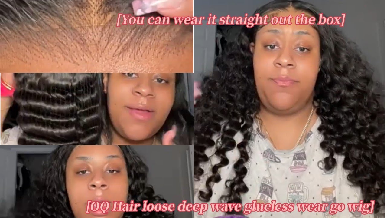 The BEST glueless wig for emergency! You can wear it straight out the