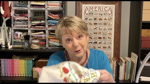 FlossTube #46 / Stitching Set-up & More About Over-dyed Floss