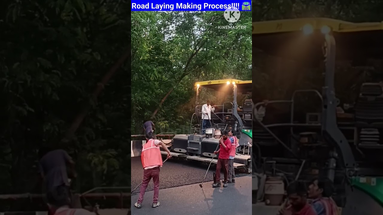 Road 🛣️ Laying Process 
