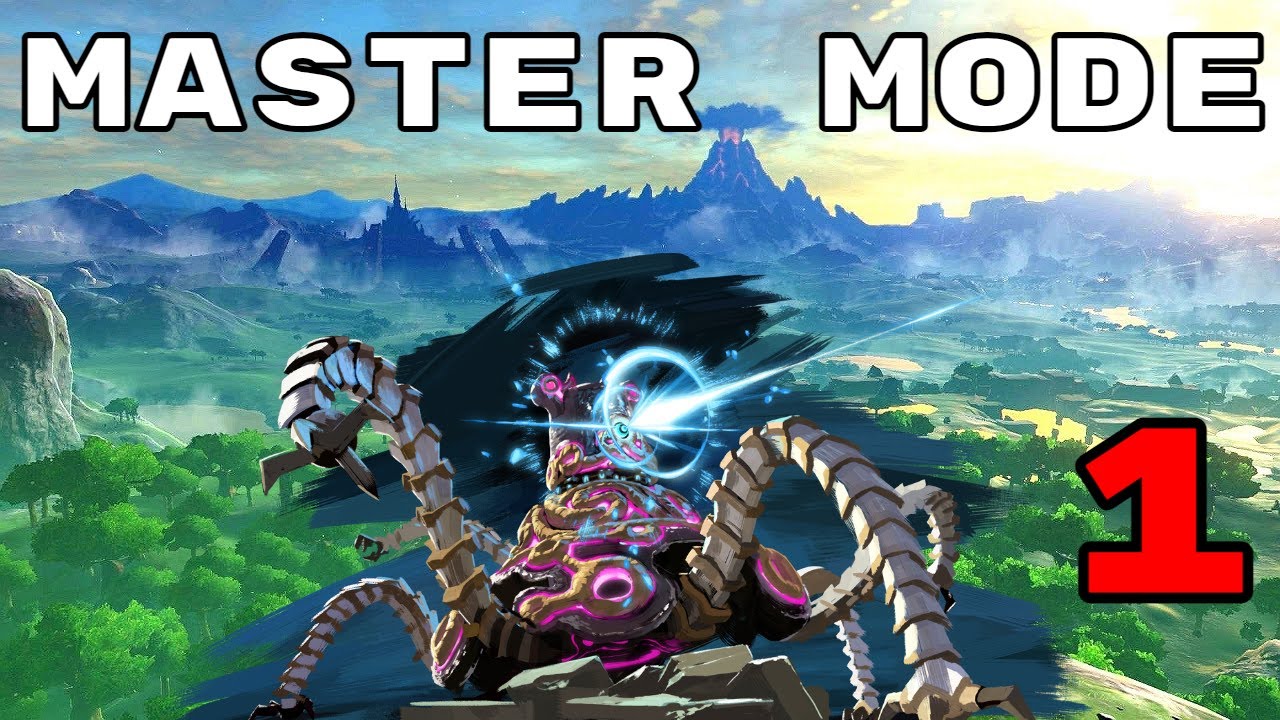 Let's Play The Legend of Zelda Breath of The Wild Master Mode Part 1 ...