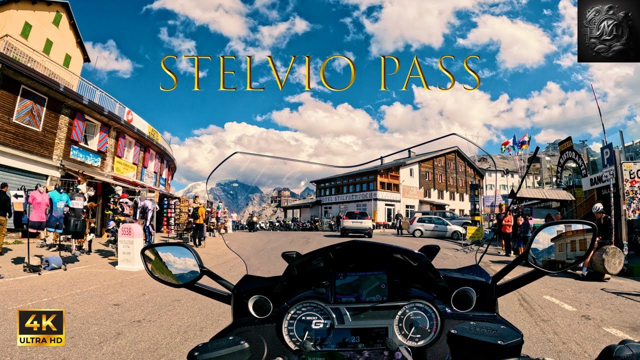 POV 2018 K1600GT climbing the legendary Stelvio Pass
