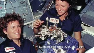 Astronaut Kathryn Sullivan was first woman to walk in space