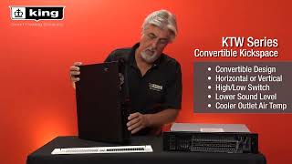 Watch the product video for King Electric KT Vs. KTW Convertible Series - Which Kickspace Heater is Right for You