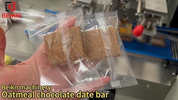 Oatmeal Chocolate Date Bars Production Line(protein bar making machine+packaging machine)