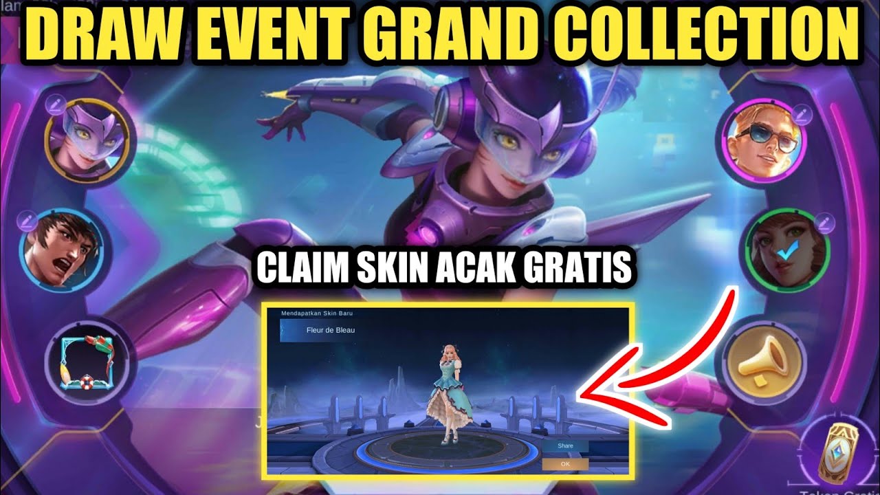 DRAW EVENT GRAND COLLECTION DAPAT SKIN COLLECTOR WANWAN PIXEL BLAST ...
