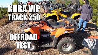 Kuba Vip Track 250 cc ATV motor OffRoad Test İnceleme