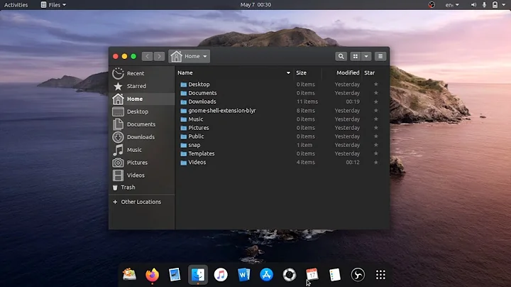 How to Make Ubuntu 20.04 Look Like Mac OS Catalina