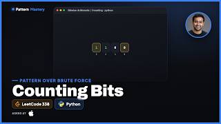 Counting Bits - LeetCode 338 | Bitwise Arithmetic / Counting (Python)