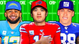 I built a NFL TEAM using ONLY MLB PLAYERS