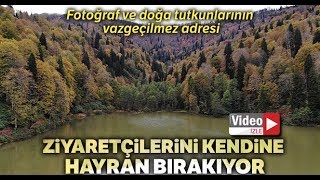 Karagöl Tabiat Parkı'ndaki Renk Cümbüşü Kendine Hayran Bıraktı