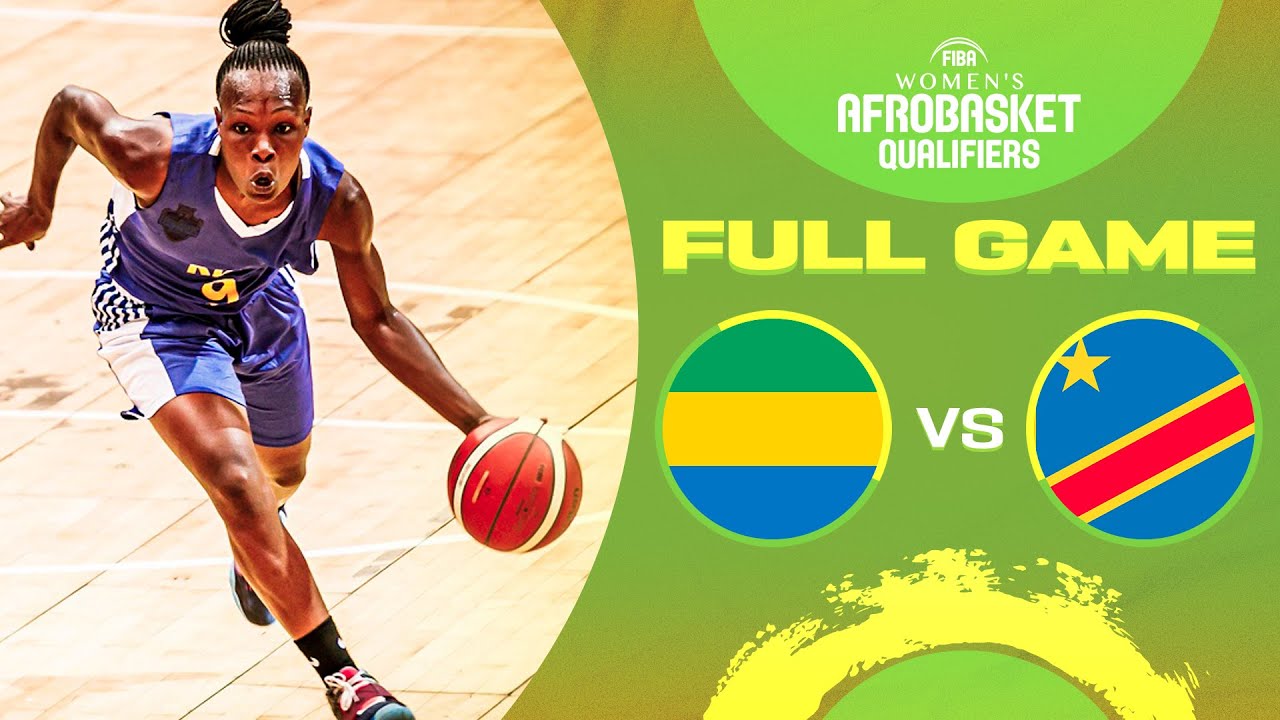 Gabon v Congo DR | Full Basketball Game | FIBA Women's AfroBasket 2023
