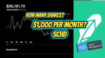 How Many Shares to $1,000 Per Month With SCHD / Dividend Portfolio Update