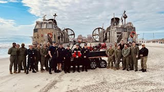 US Navy 🇺🇸 stopped by Myrtle beach for breakfast and supplies