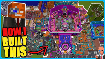 How I built all of FNAF Security Breach in Minecraft and made it functional