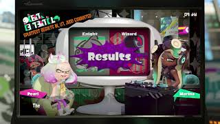 Splatoon 2 - Splatfest #37: Knights vs. Wizards | Results