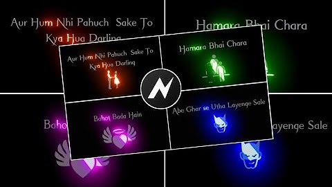 Node video Editing|Rain drop Glowing lyrics video Editing|How to make glowing text in Kinemaster