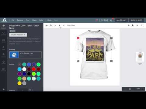 Set Image as design color / overlay - The Merch Space - YouTube