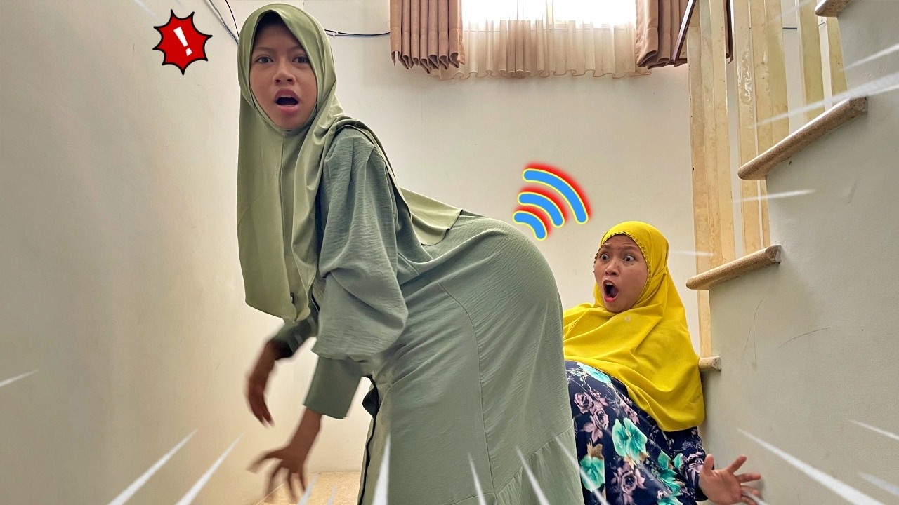 ASTAGA ⁉️ MAIN POMPA BOLA SAMPAI JUMBO PERUT JADI BUNCIT DEPAN BELAKANG || DRAMA Parodi✨