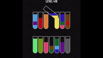 Water Sort Puzzle Level 419