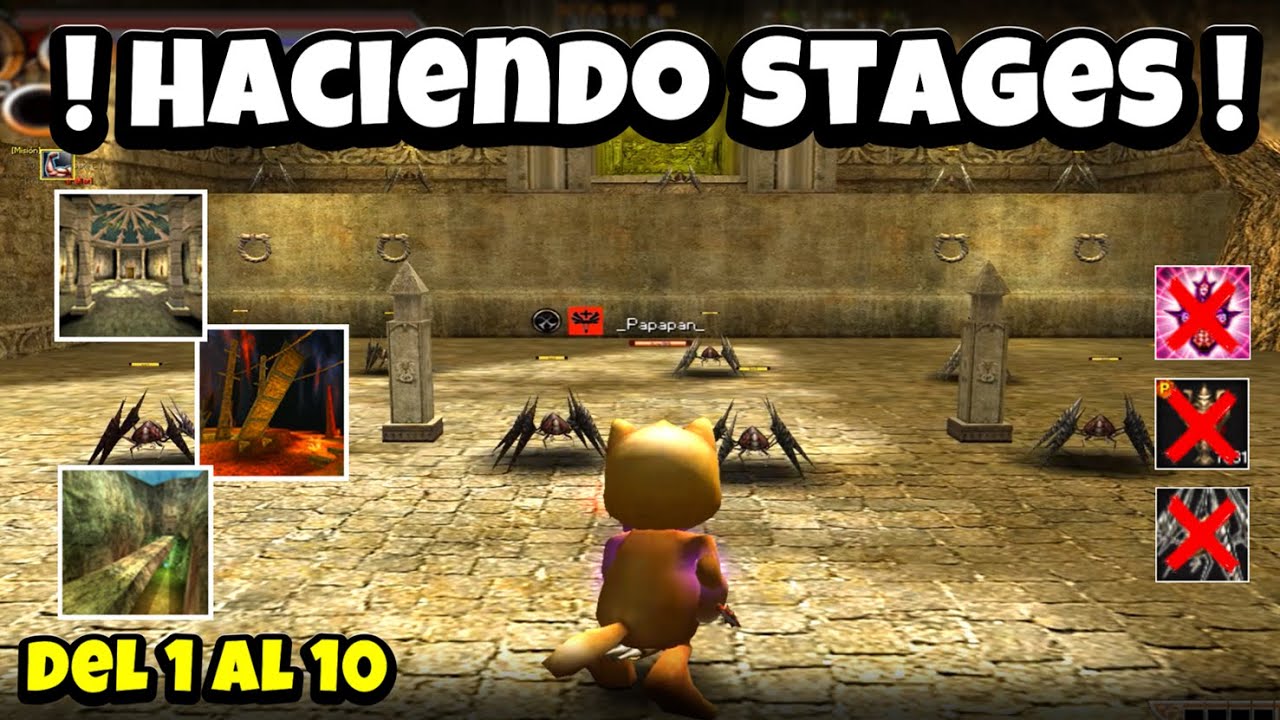 Haciendo Stages de Rakion del 1 al 10 - Sin Criaturas - Sin Pociones - Sin caos