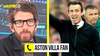 "FOOTBALL SNOBBERY!" Aston Villa fans HIT OUT at Andy Goldstein over Unai Emery claims!