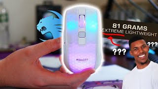 Roccat Burst PRO Air Mouse Review+NEW CAMERA
