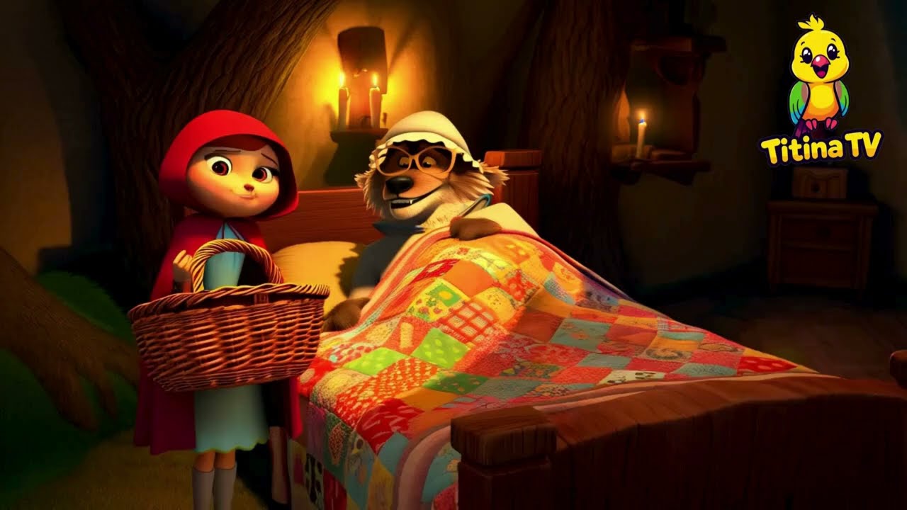 alternate ending for Little Red Riding Hood