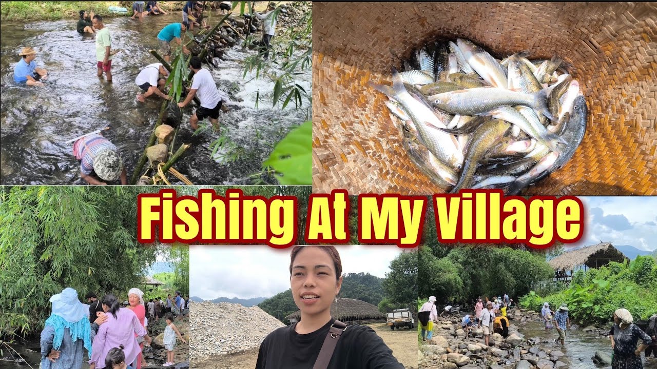 Fishing at my village!! Village life! Arunachal pradesh #northeastindia #dailyvlog