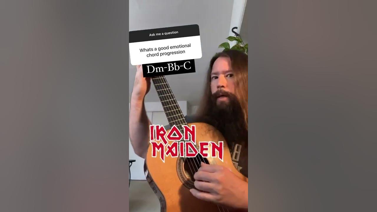 Iron Maiden’s most EMOTIONAL 😭 chord progression