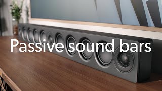 Passive sound bars: space-saving home theater front speakers | Crutchfield