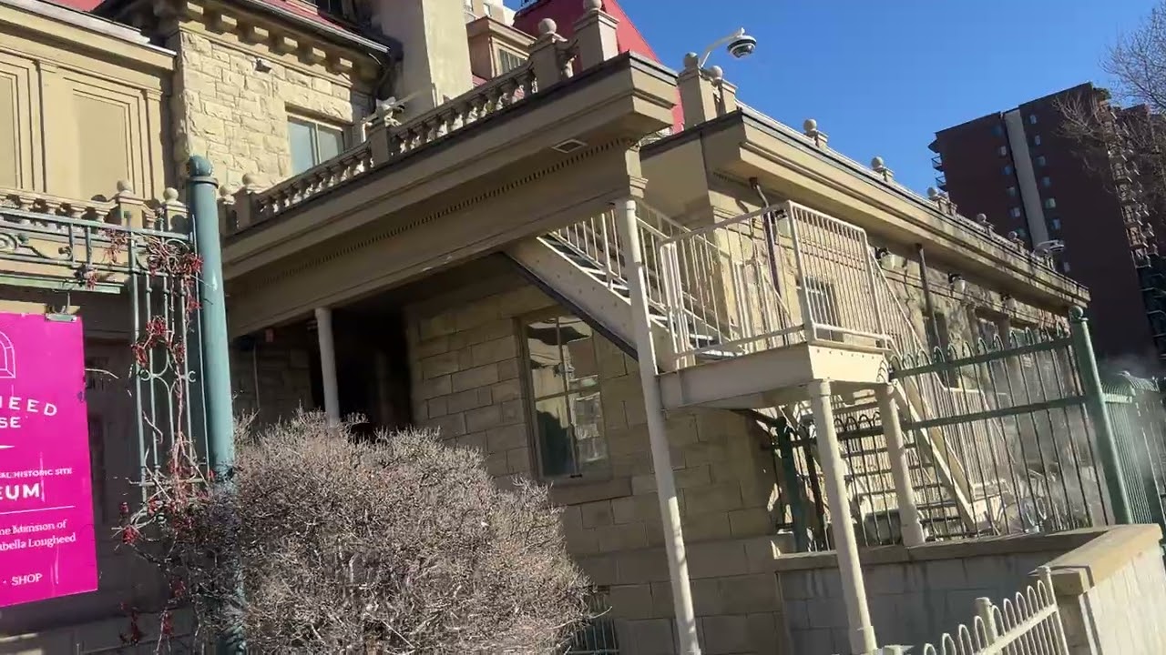 Lougheed House outside tour