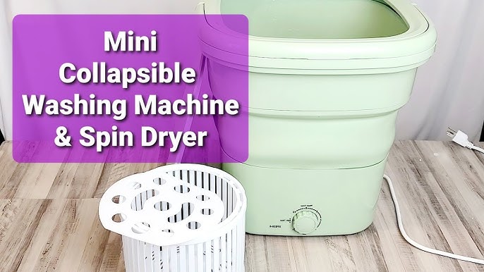  Portable Washing Machine and Dryer Combo, 8L Mini