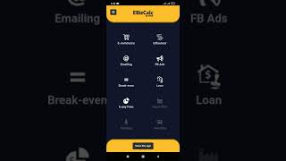 All In One Business Calculator - Calculate & Analyze Business I EbizCalc screenshot 1
