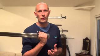 How to hold the Viking era sword - maybe