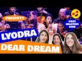 Friends first reaction ever to Lyodra Margareta Ginting | Dear dream live at Sanremo Junior