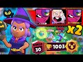 NOS TOCA 2 VECES CONTRA DOBLE TARA SUBIENDO SHELLY A 1000 COPAS EN BRAWL STARS